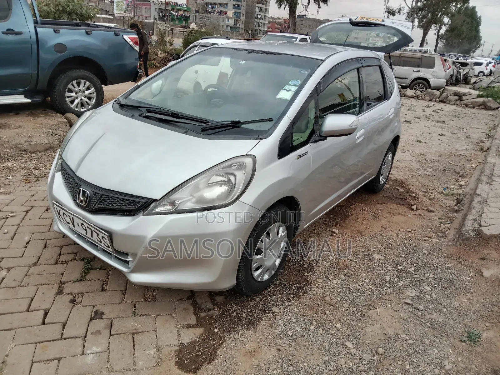 Honda Fit 2012 Silver
