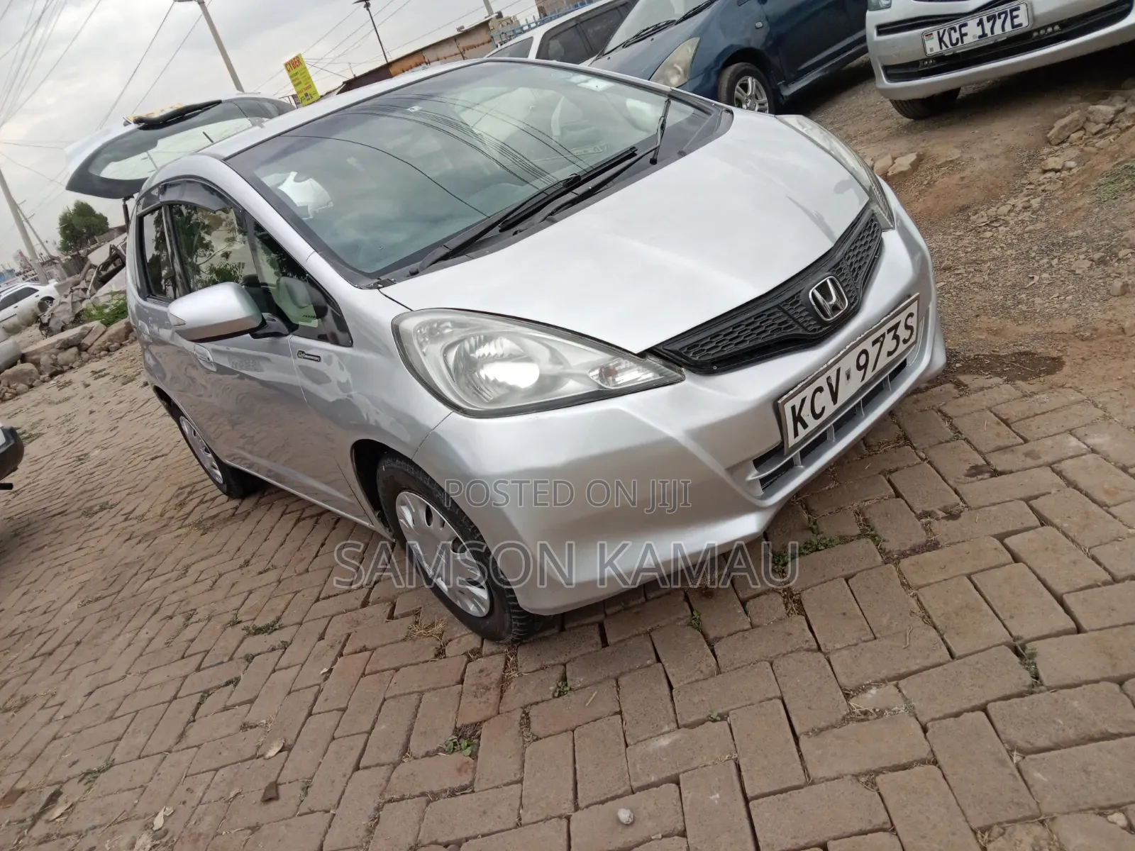 Honda Fit 2012 Silver