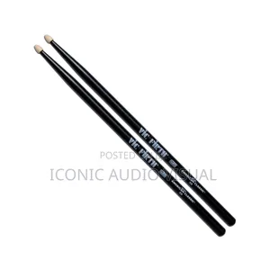 Vic Firth 5B Black Drum Sticks