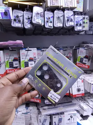 Camera Lens Protector for the iPhone 17 Pro Max in Black Color