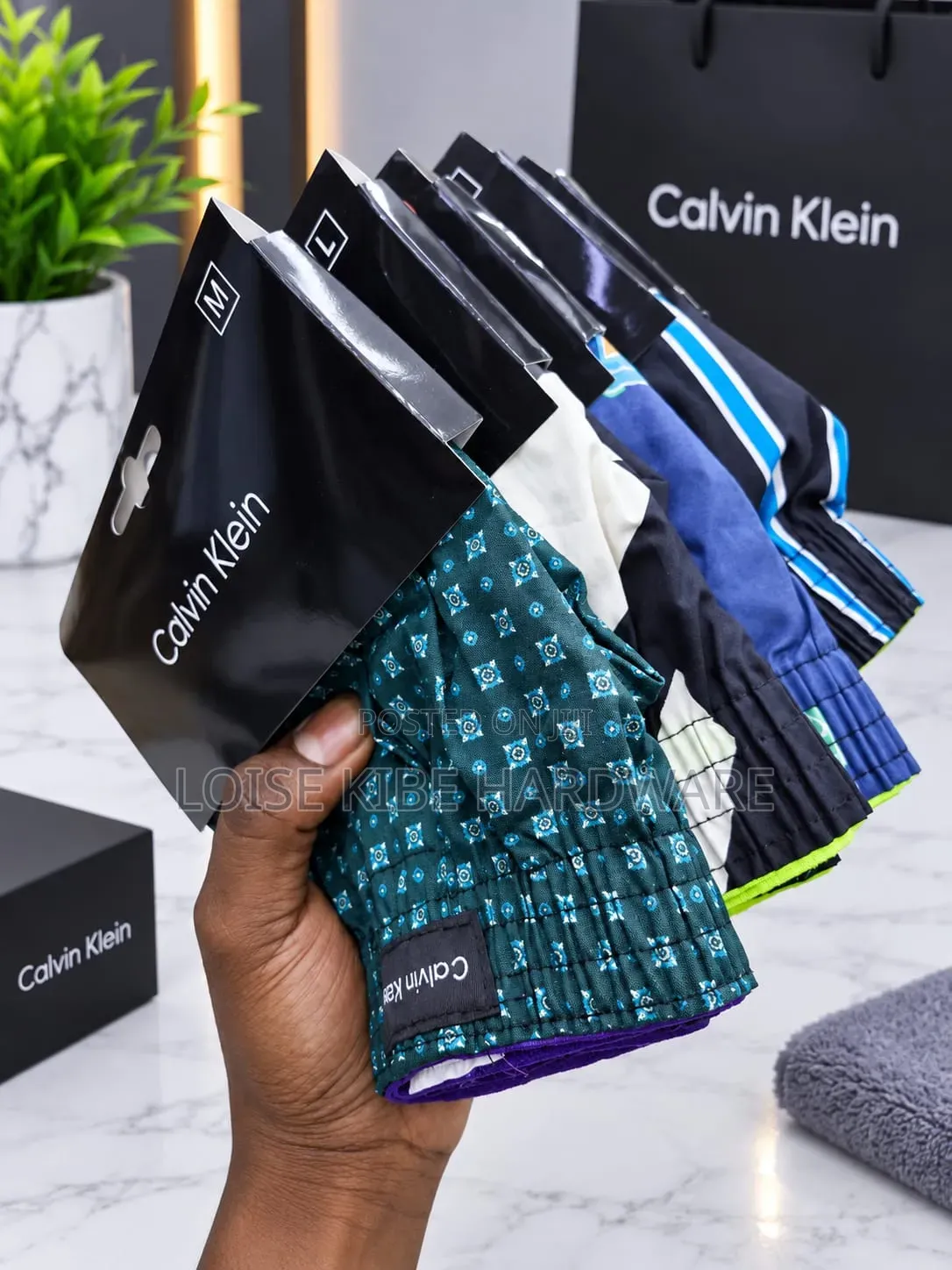 Men Calvin Klein Shorts Available