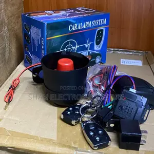Universal Car Alarm Security With Cut Off Anti-Theft With 2 Remotes