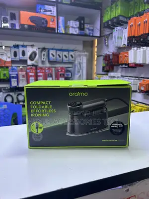 Oraimo 2-in-1 Foldable Steam Iron Box – Brand New, Sealed!