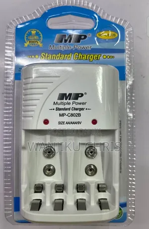 Mp Charger Plus a Pair of Rechargeable Battery