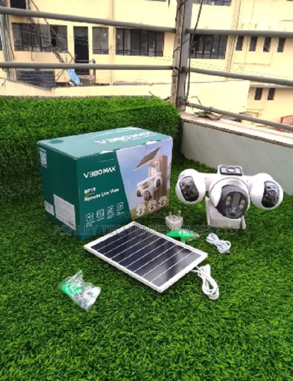 V380 Max BP19 4G Quad Lens Solar PTZ Camera
