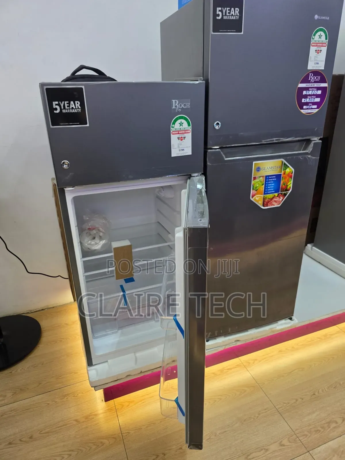 Roch 112 Litres Double Door Fridge – RFR-140 DT-1