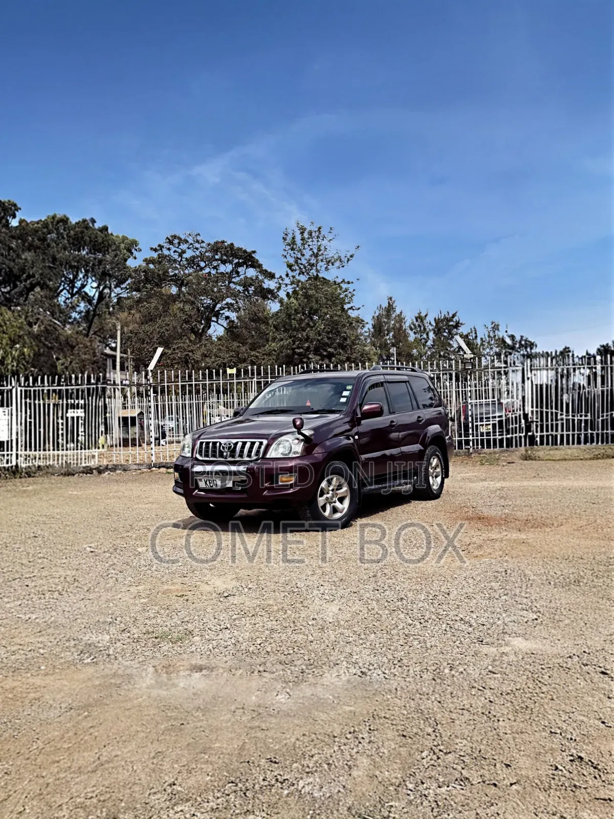 Toyota Land Cruiser Prado 3.0 D-4D 5dr 2004 Maroon