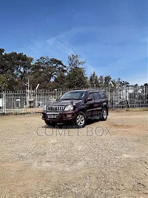 Toyota Land Cruiser Prado 3.0 D-4D 5dr 2004 Maroon