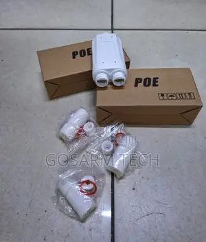 2-Port Waterproof PoE Extender – 10/100Mbps for IP Cameras,