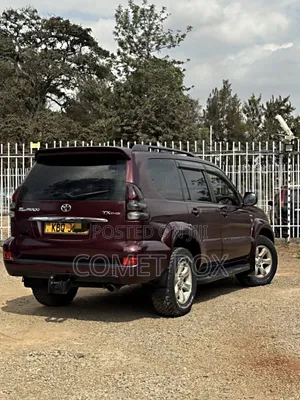 Toyota Land Cruiser Prado 3.0 D-4D 5dr 2004 Maroon