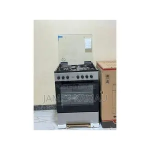 VON Standing Cooker 60×60cm 3 Gas + 1 Electric Burner,
