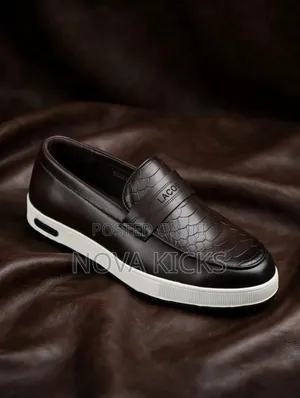 Lacoste Casual Loafers Coffee