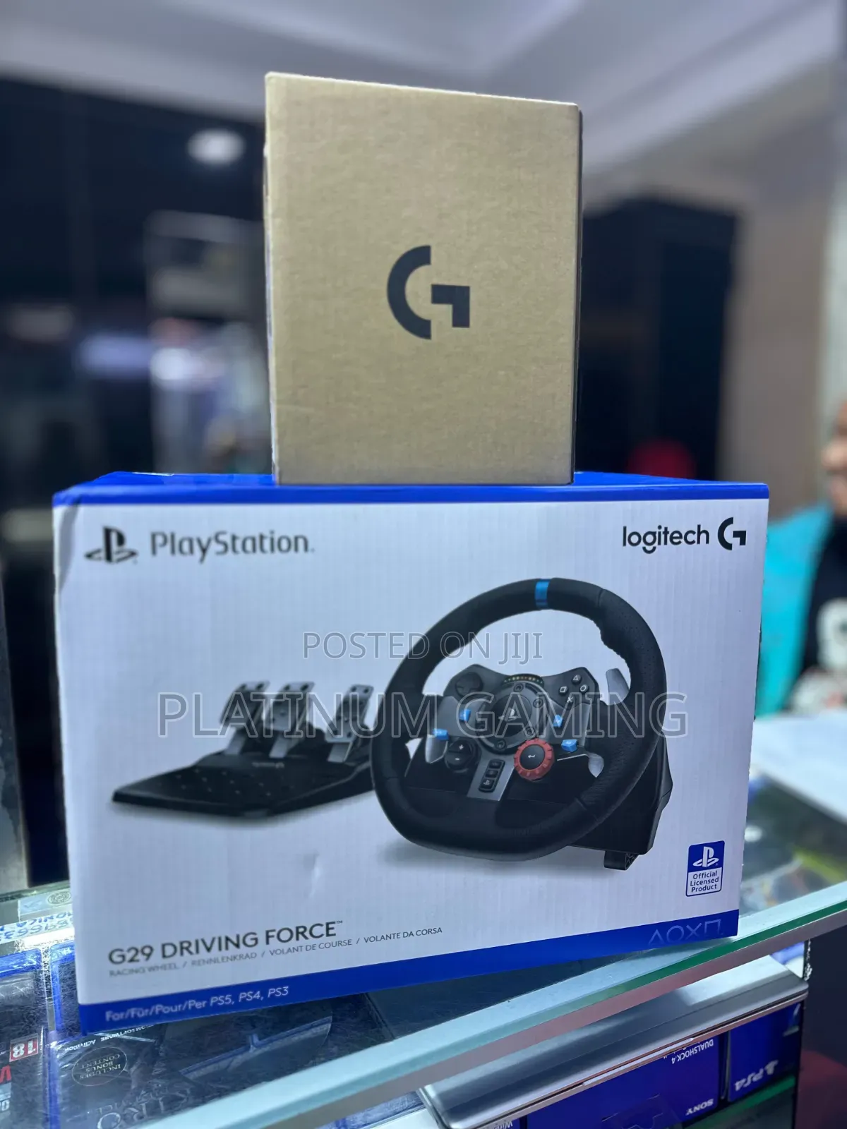 Logitech G29 With Shifter Racing Wheel ,Pedals ,Gear Shifter