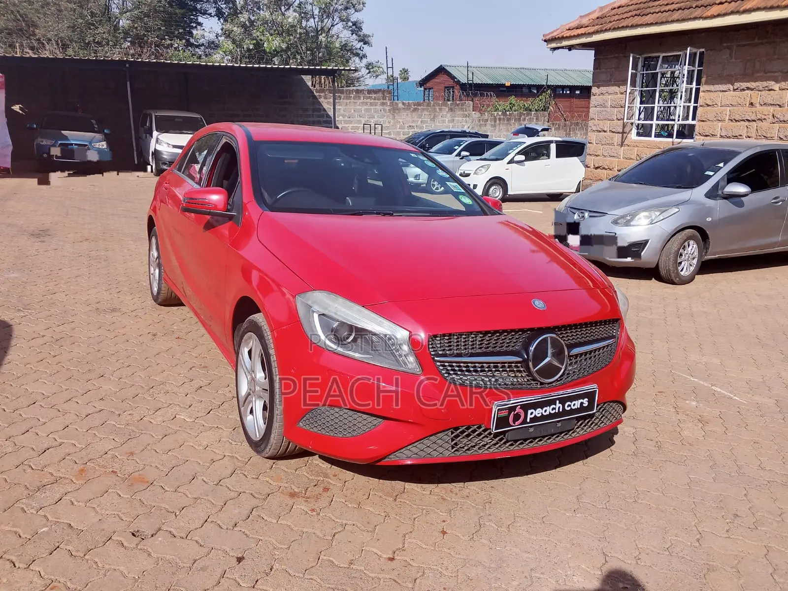 Mercedes-Benz A-Class 2014 Red