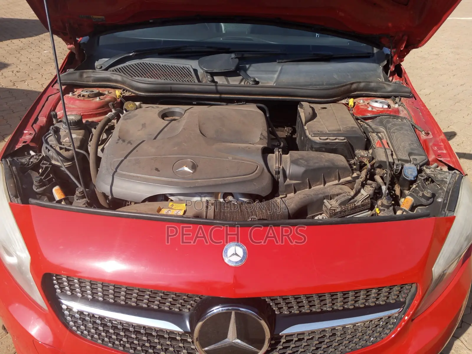 Mercedes-Benz A-Class 2014 Red