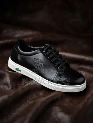 Lacoste Lace Up Casual Black