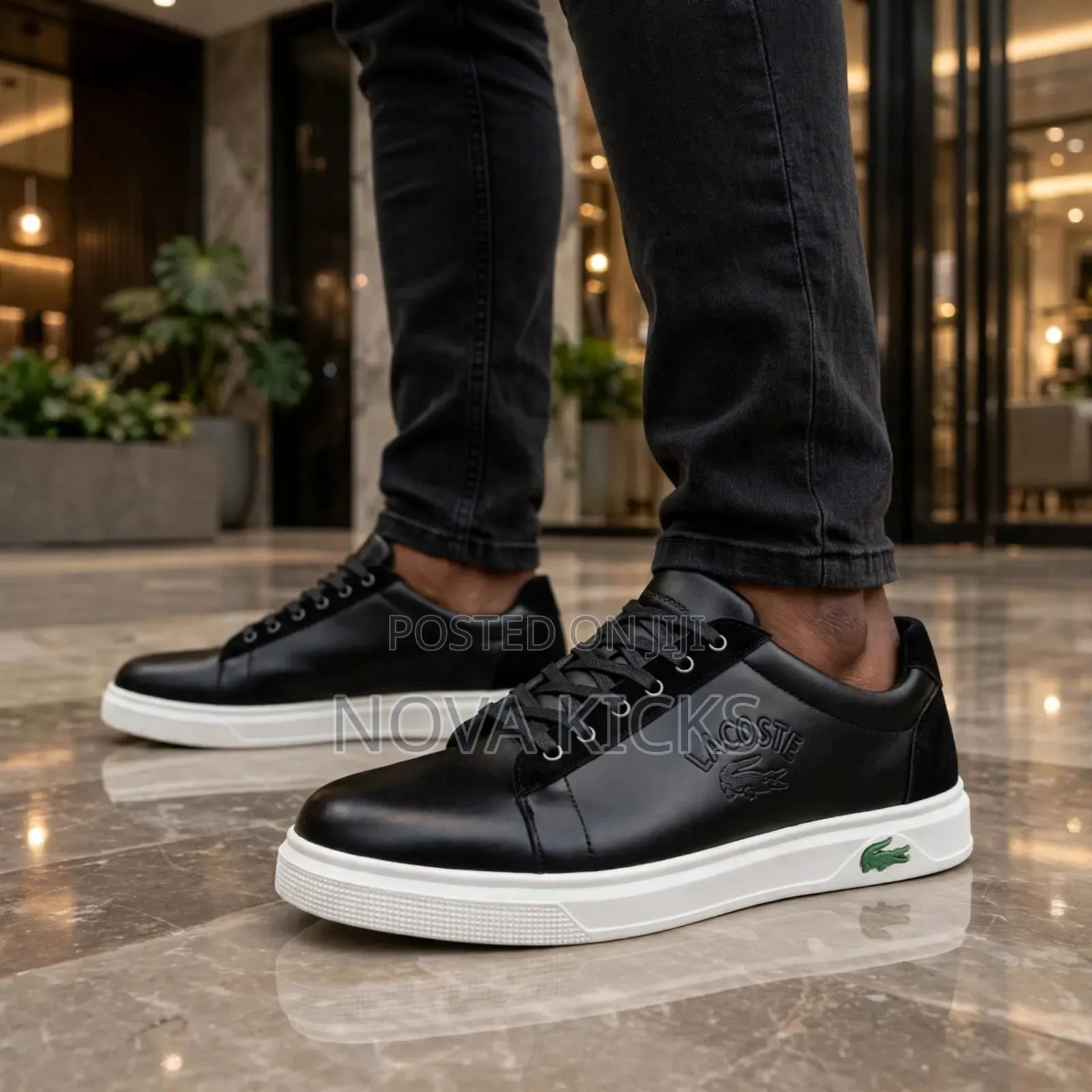 Lacoste Lace Up Casual Black