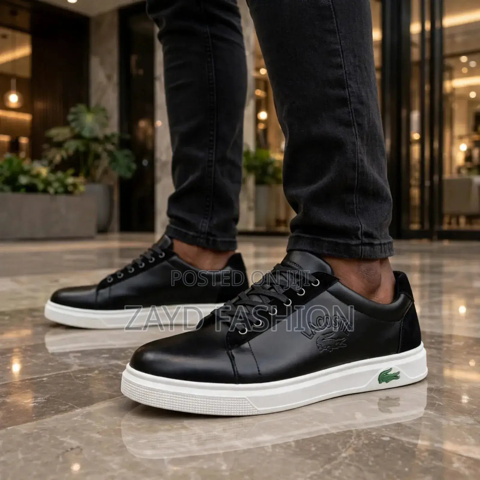 Lacoste Lace Up Casual Black