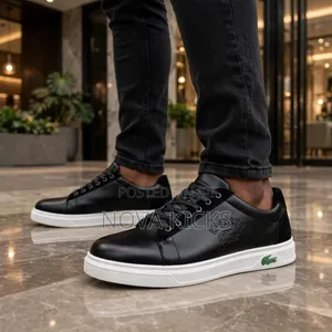 Lacoste Lace Up Casual Black