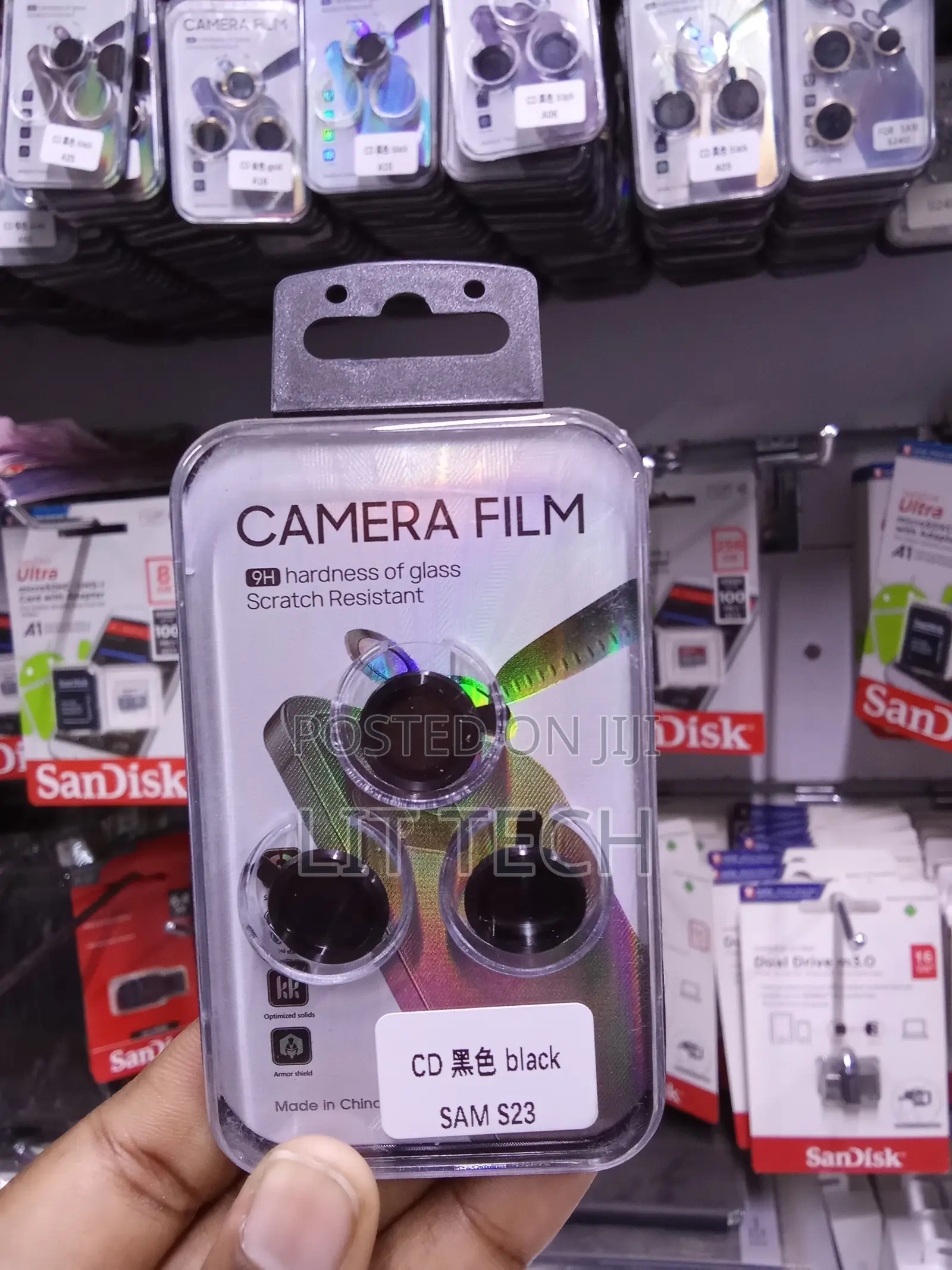 Samsung Galaxy S23 9H Hardness Tempered Glass Camera Lens Protectors