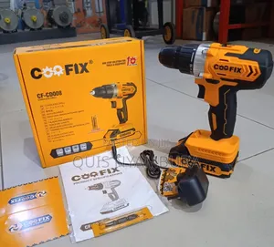 COOFIX CORDLESS DRILL 20V 1.5Ah Battery 1charger 1pc Screwdriver