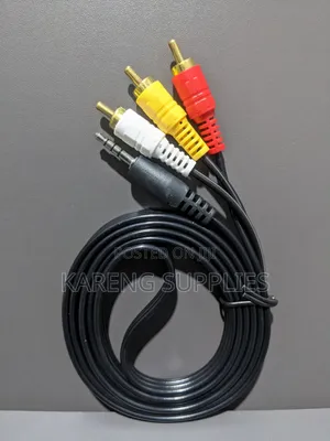 3 in 1 Rca to 3.5mm Jack Cable