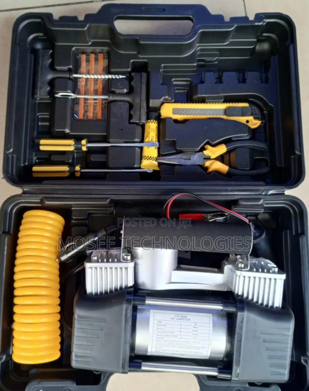 Double Air Compressor Heavy-Duty Electric Air Pump - thumbnail 2