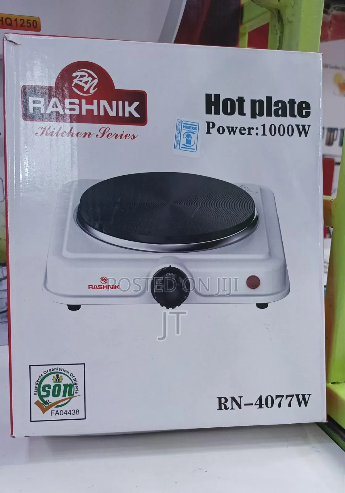 Rashnik Single Hot Plate Electric Cooker