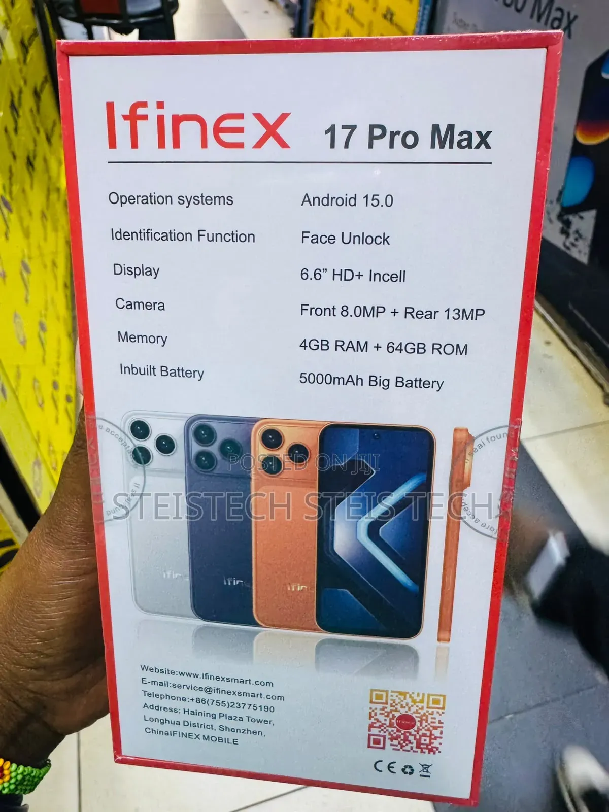New Infinix Smart 20 64 GB Orange