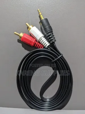 2 in 1 Rca to 3.5mm Jack Cable