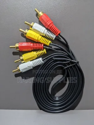 Male Rca to Rca 1.5m Cable
