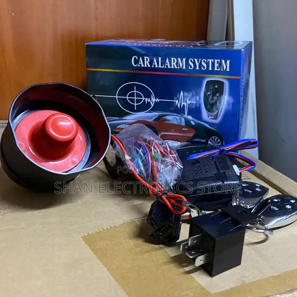 Theft Prevention Car Alarm System With Engine Cut-Off