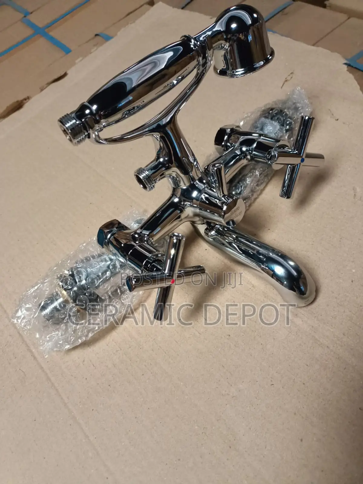 Tap - Euro Deluxe Bath Mixer Cross Head - Cv4009c
