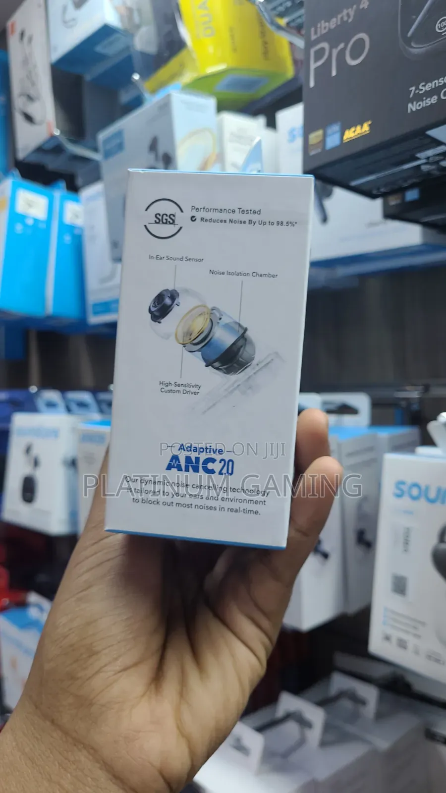 Anker Soundcore Liberty 4 NC Earbuds 98.5% Noise Cancel Hi-Res Audio