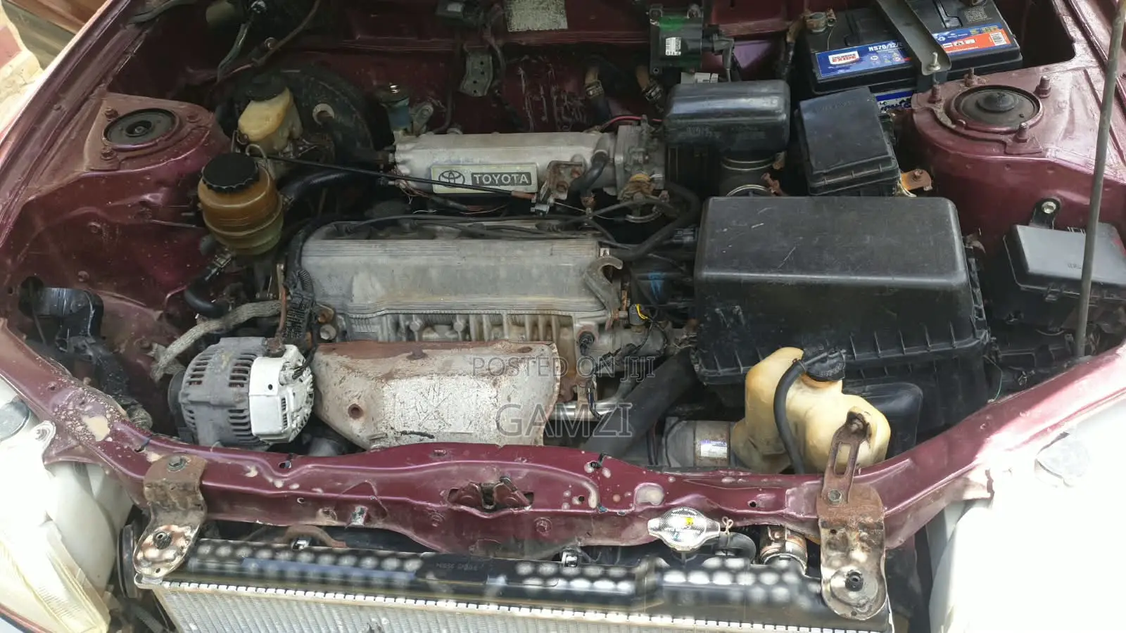 Toyota RAV4 Cabriolet 1998 Maroon