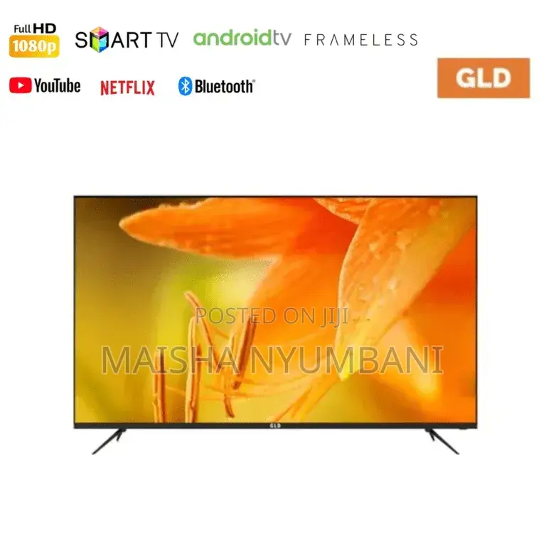 GLD 43 Inch Smart TV FHD Bluetooth Netflix, Youtube Wifi, Frameless