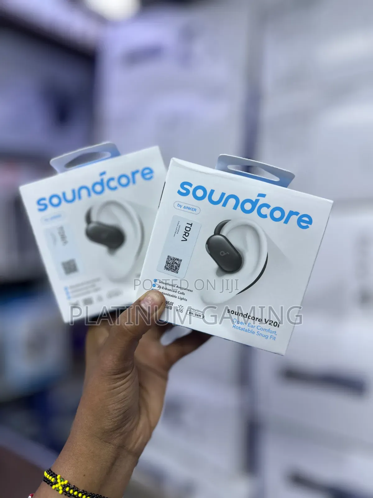 Anker Soundcore V20i Open-Ear Wireless Earbuds -36 Hours Battery