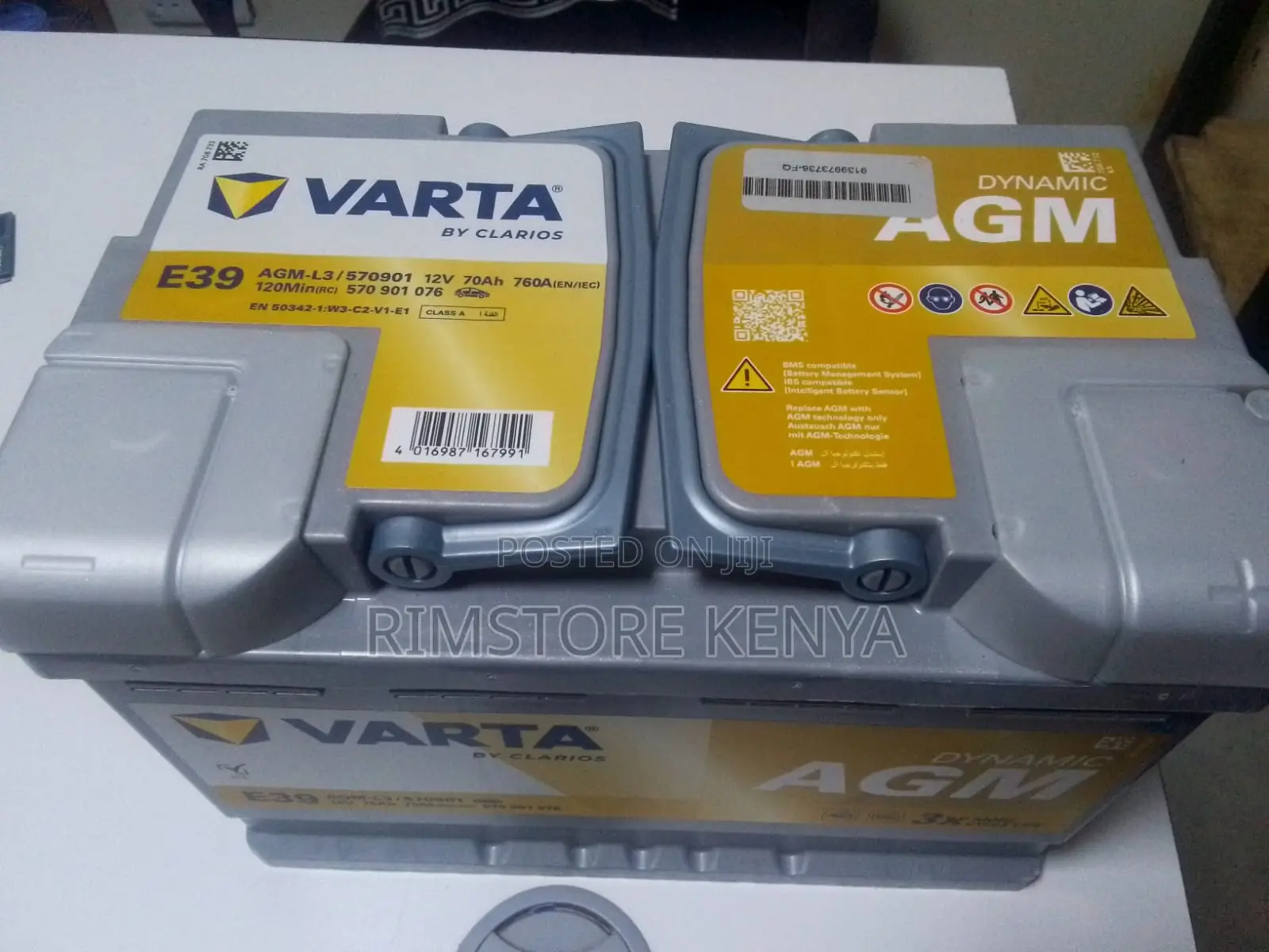 Varta AGM 70 Car Battery