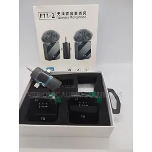 F11-2 Pro Wireless Microphone With Charging