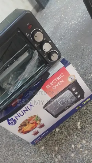 Nunix E20-R 1280W Countertop Electric Oven