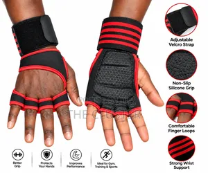 Adjustable Gym Gloves