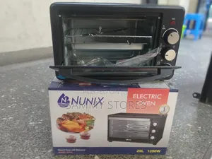 Nunix E20-R Electric Oven With Grill – 20 Litres