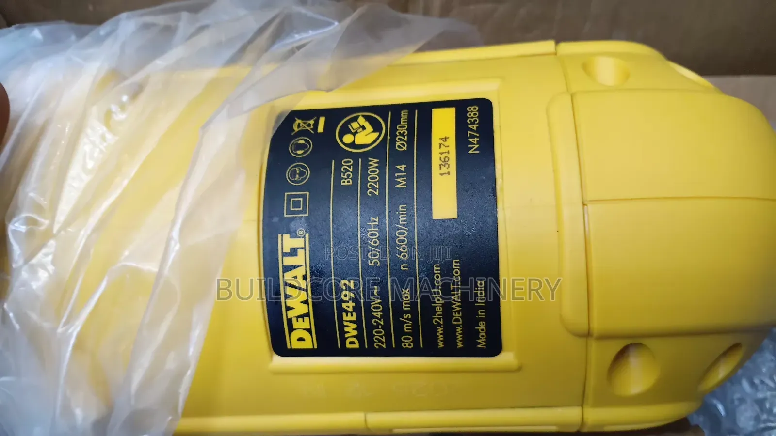 DeWalt 9inch 2200watts Angle Grinder