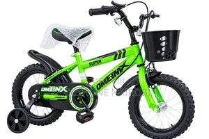 OMENX Kids Bicycle With Front Basket Training Wheels Size 12