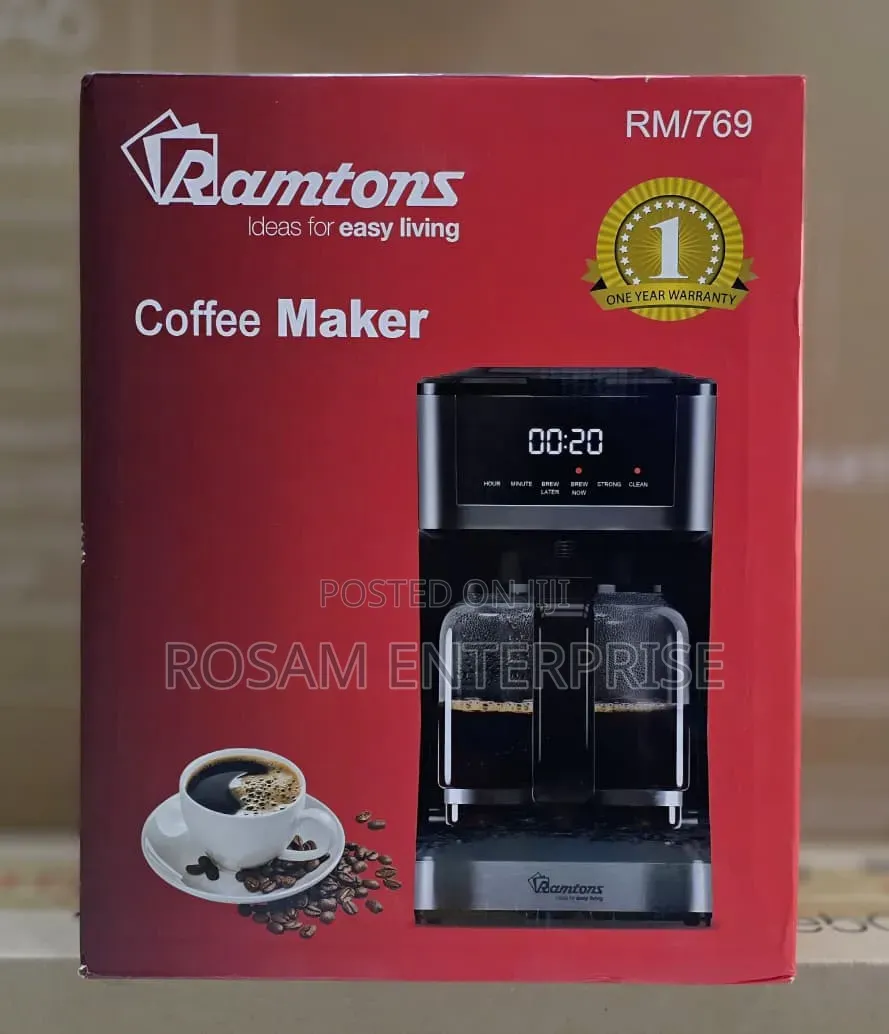 Ramtons Digital Coffee Maker RM/769