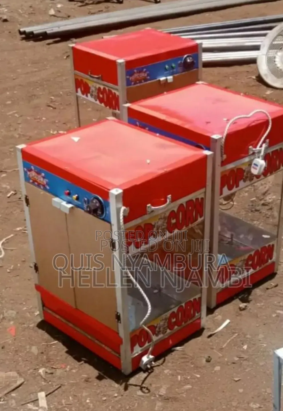 Electric Commercial Popcorn Machine