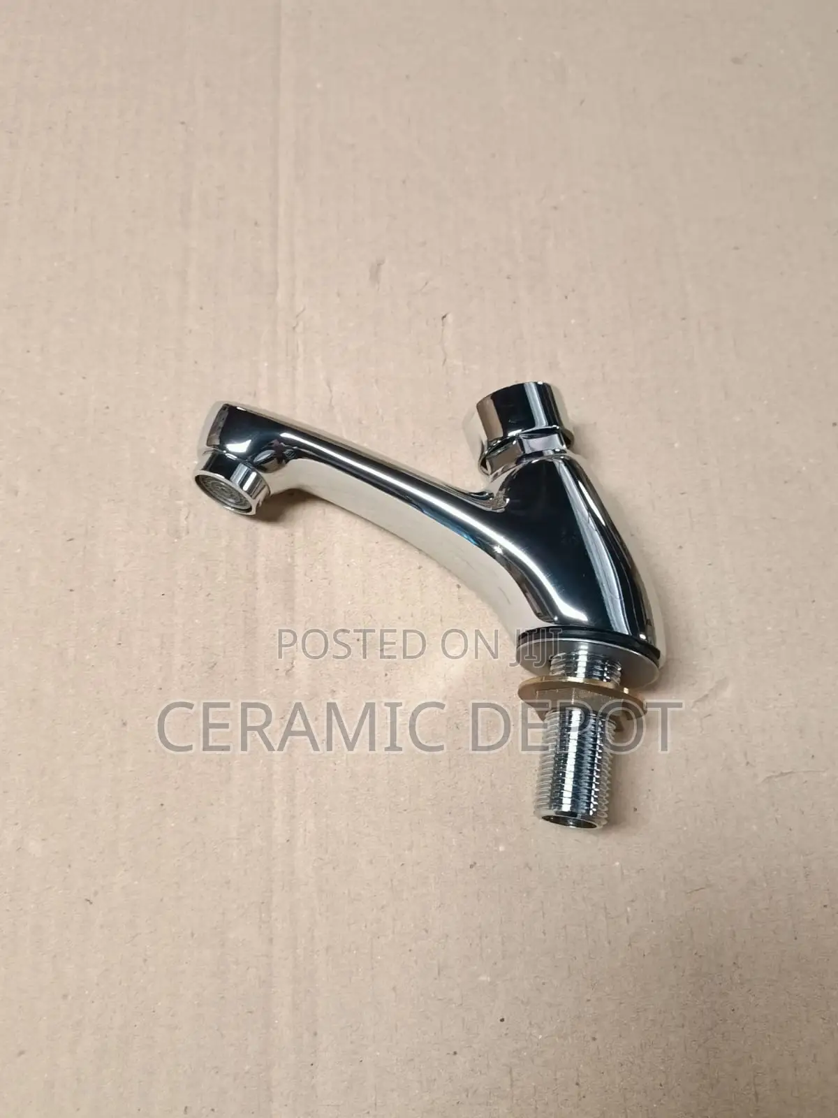 Euro Deluxe Pilllar Push Tap Ed1108