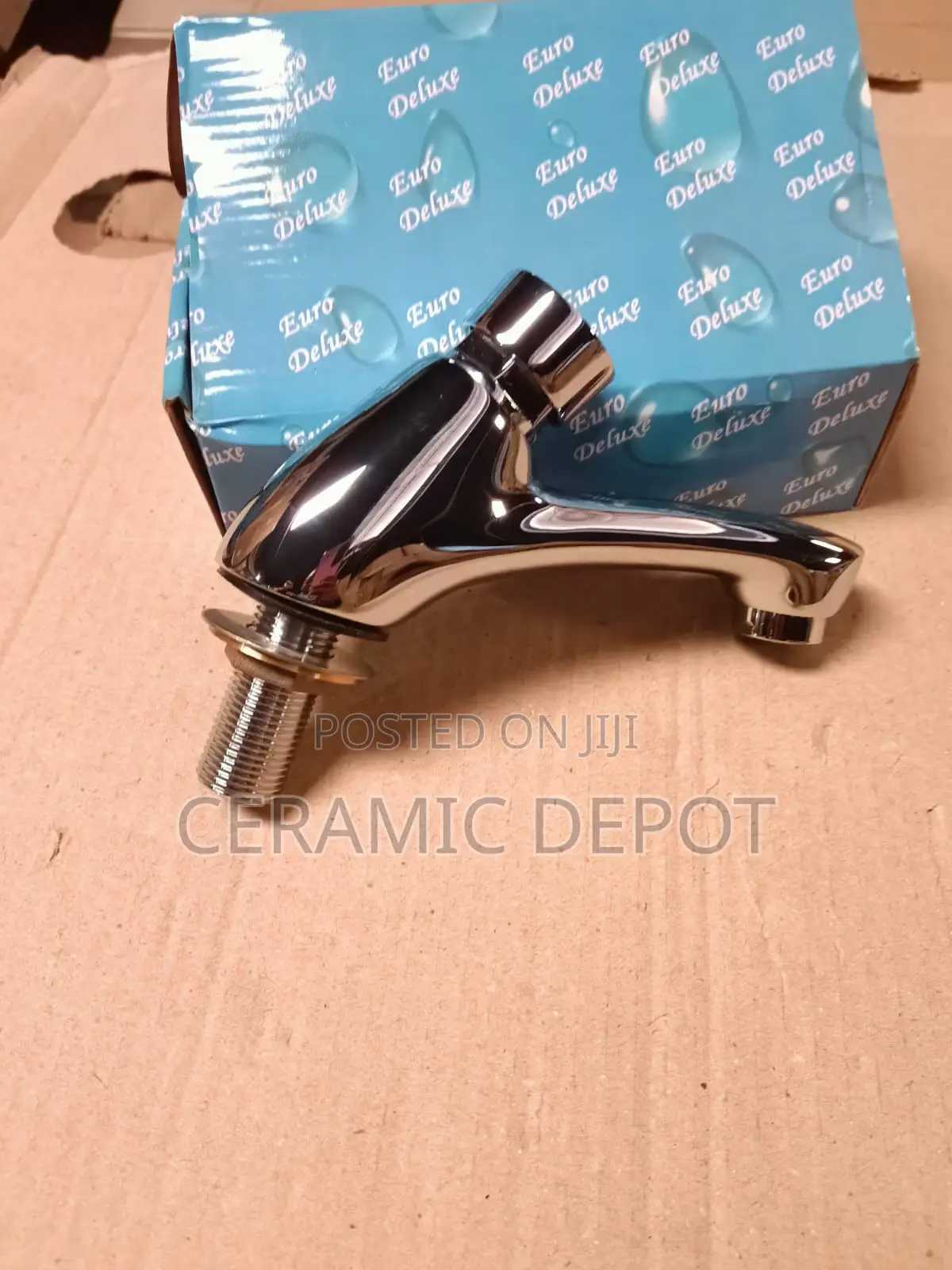 Euro Deluxe Pilllar Push Tap Ed1108