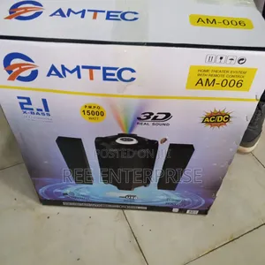 Amtec Am-006 2.1 X-Bass 1500 Watts Home Theater