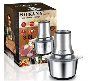 Sokany 3L Stainles Steel Chopper
